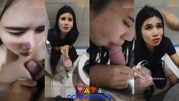 คลิปหลุดแบงค์ทวงหนี้ในห้องน้ำ vk xxx พนักงานสาวร้องไห้ไม่มีเงินจ่ายหนี้นอกระบบ โดนบังคับอมควยจนแตก เสร็จแล้วยังตามกลับไปห้องเช่า เอาควยเย็ดหีต่ออีกรอบ