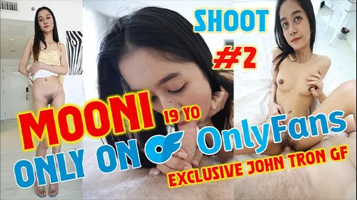 คลิปหลุด JohntronX Mooni สาวไทยตัวเล็กนัดเย็ดโรงแรม อมควยดูดควยขึ้นขย่มโยกหีแรง แตกในหีน้ำเงี่ยนเยิ้มครางเสียว xxx
