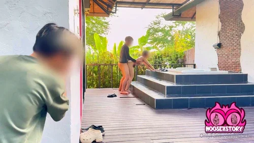 Onlyfans noochii นัดเย็ดป่าไผ่ นมใหญ่ เอาท์ดอร์สุดมันส์ โดนซอยหีสดครางเสียวลั่นป่า ควยกระแทกแรงน้ำเงี่ยนแตกใน xxx