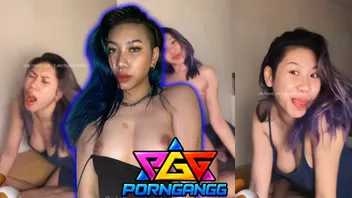 น้องไม่เต็มบาทลักหลับแฟนตอนนอน Notfullbaht XXX สาวทรงแบดผมสีฟ้าคล้ายๆทอมแต่ชอบโดนควยเย็ดหี แฟนไม่ยอมตื่นเอาหีสวยเสียบหำ ขย่มเด้าจนลุกมาซอยหีแตกในเต็มๆหีแฟน