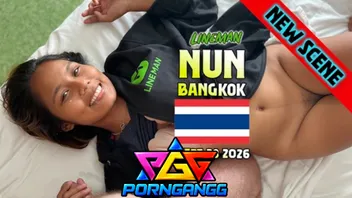 น้องนันเสื้อไลน์แมน JohntronX – Nun Lineman แจกวาร์ปผู้หญิงเป็นไรเดอร์ มารับงานเสริมโดนกระดอฝรั่งปล่อยน้ำเงี่ยนหีใส่หีดำ ผิวแทนหีเนียนโดนสนองเงี่ยนฉีดน้ำว่าวสีขาวขุ่นแตกคาหีไทย